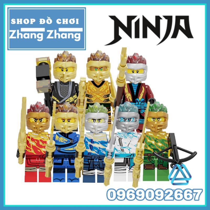 Ninja Seasongo 11 Kai FS Model Puzzle Toy - Cole Jay Zane Lloyd Nya Minifigures POGO PG8281
