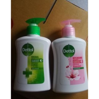 💯 Dettol เดทตอล ออริจินัล ไฮจีนิค สบู่เหลวล้างมือ 200 ml/โฟมล้างมือ แอนตี้แบคทีเรีย 250 ml​