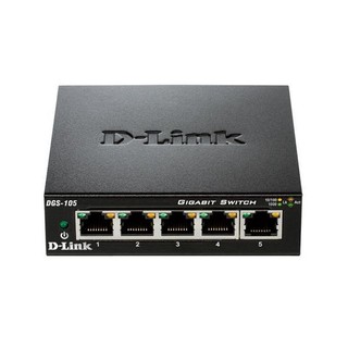 D-link dgs-105 switch hub 5port gigabit เคสเหล็ก **รับประกันตลอดอายุการใช้งานLifetime**