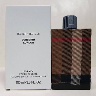 น้ำหอมแท้ Burberry London Men EDT 100ml  กล่องขาว แพ็คเก็ตใหม่หล่อๆๆ