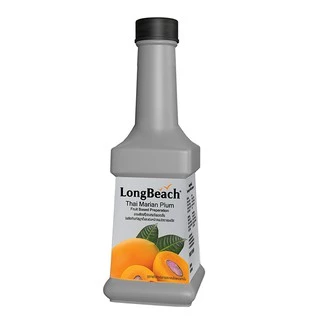 ลองบีชเพียวเร่มะยงชิด (900 ml.) LongBeach Thai Marine Plum Puree น้ำผลไม้ผสมเนื้อ/ น้ำผลไม้เข้มข้น