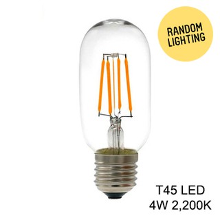 หลอดไฟ LED T45 (แพ็คละ 6 หลอด)