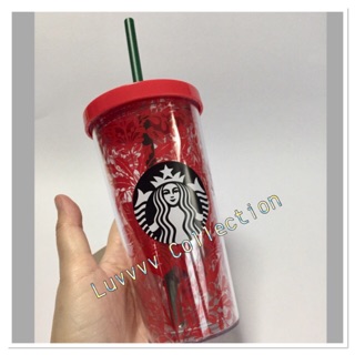 Starbucks Christmas Thailand Cold cup 2017 12oz