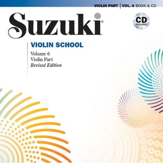 Suzuki Violin School Volume 6 (CD Included)