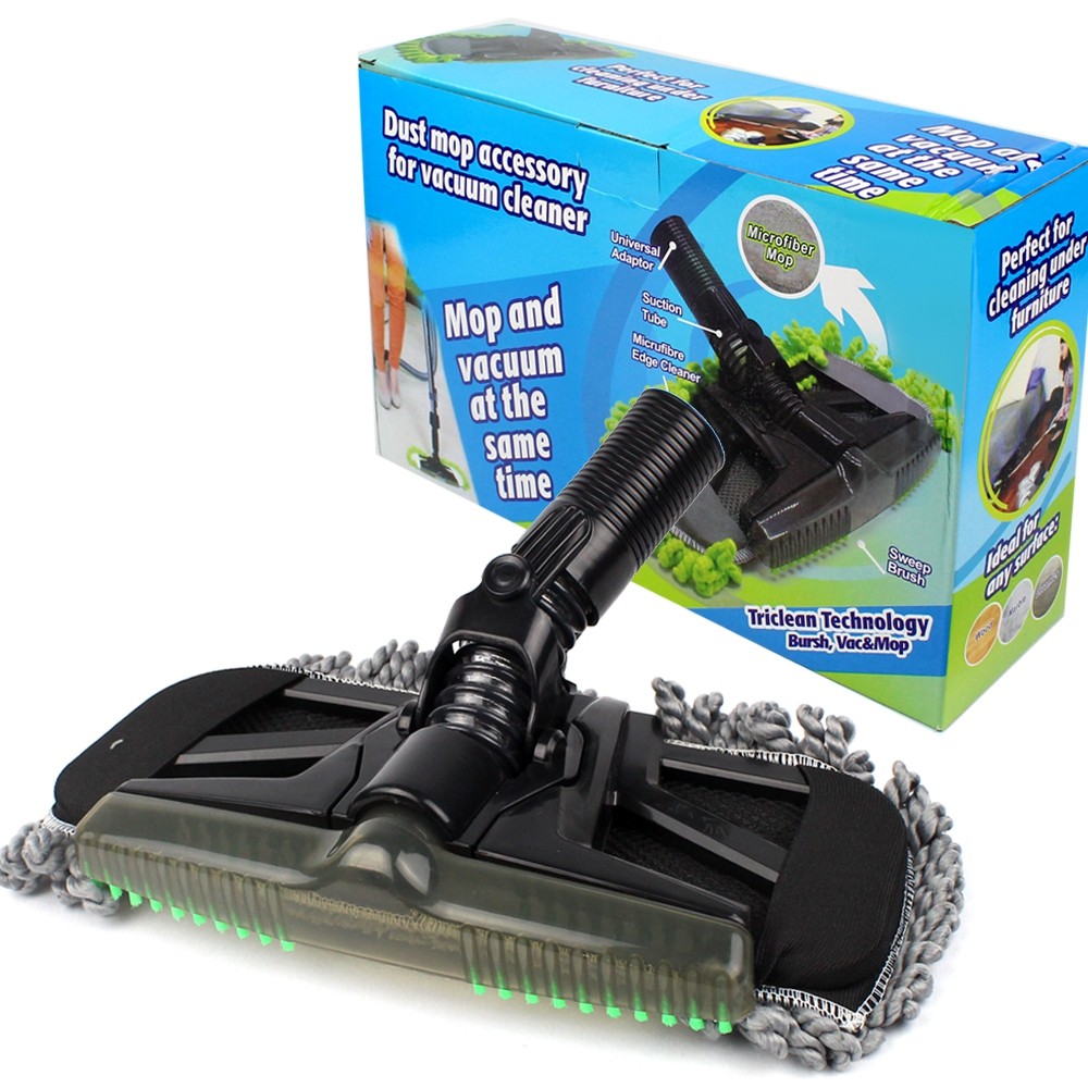 หัวม็อบ 2in1 สำหรับเครื่องดูดฝุ่น เป็นทั้งดูดฝุ่นและม็อบในตัว รุ่น MopNVacuum-05A-J1