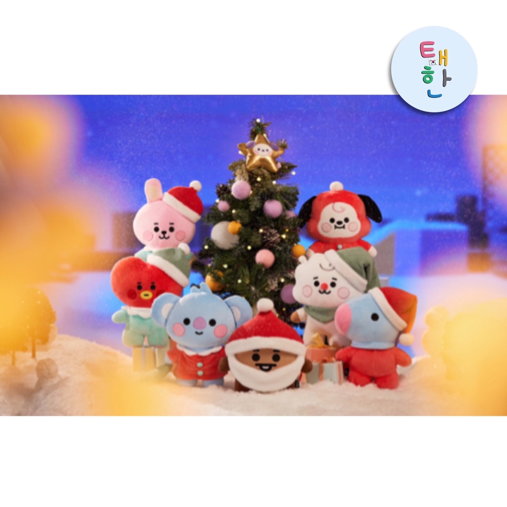พร้อมส่ง [BT21] BABY HOLIDAY STANDING DOLL