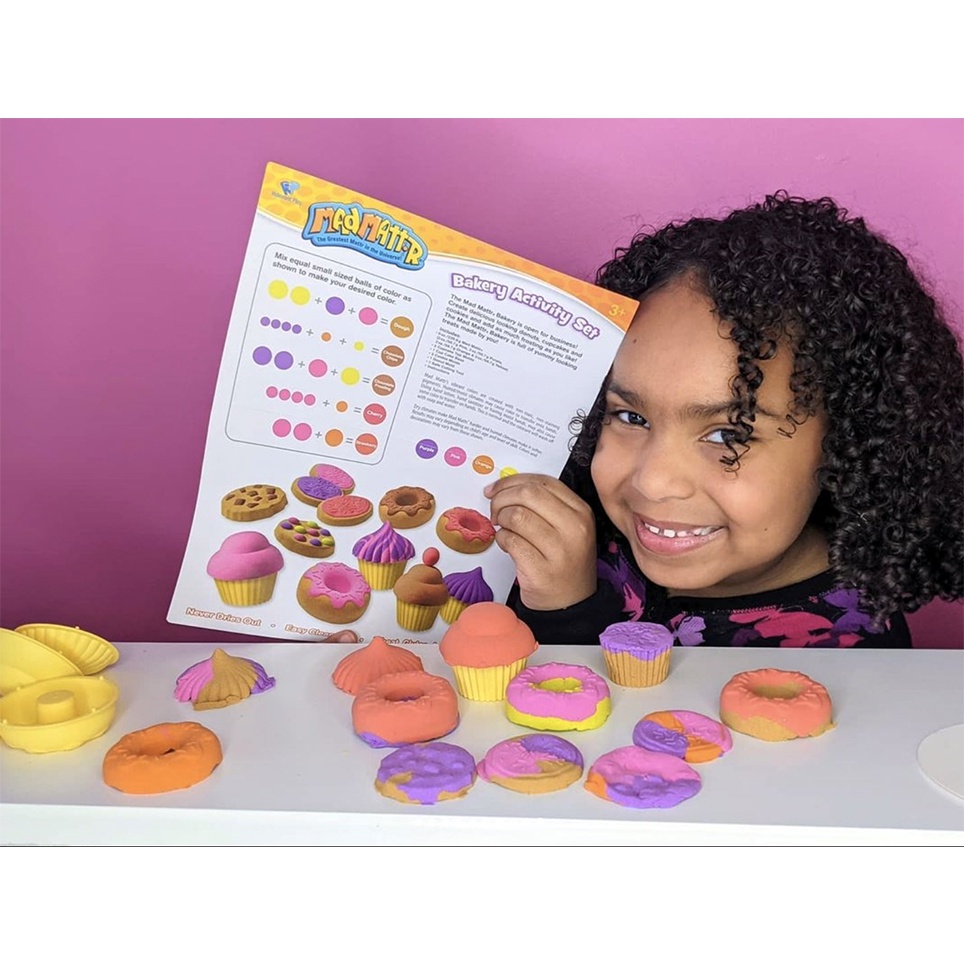 แป้งโดว์ MAD MATTR และ แม่พิมพ์เบเกอรี่ Bakery Activity Set โดว์สวีเดน