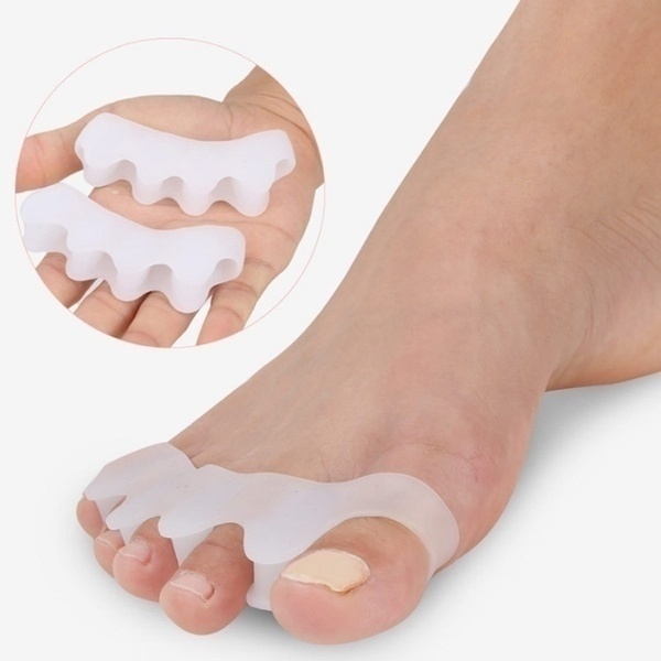 ซิลิโคนแยกนิ้วเท้า Valgus Orthosis อุปกรณ์แยกนิ้วเท้า ราคา ถูกที่สุด ดีลบีเคเค แกลเลอรีภาพที่ 2