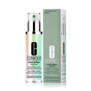 Clinique Even Better Clinical Radical Dark Spot Corrector + Interrupter 50ml  (In Box)