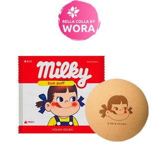 Holika Holika x Peko Milky Bun Puff 1pcs.ฟองน้ำเนื้อนุ่มละเอียด เหมาะแก่การเกลี่ยครีมรองพื้น