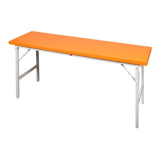 FOLDABLE TABLE LUCKY WORLD FGS-60180 OR ORANGE โต๊ะอเนกประสงค์เหลี่ยม LUCKY WORLD FGS-60180 OR สีส้ม โต๊ะอเนกประสงค์ เฟอ