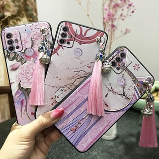 เคสโทรศัพท์มือถือ ป้องกันฝุ่น กันกระแทก พร้อมสายคล้อง สําหรับ Motorola G30 G10 G20