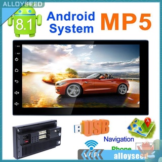 เครื่องเล่น MP 5 บลูทูธ 7 in 2 DIN Android 8.1 สำหรับติดรถยนต์