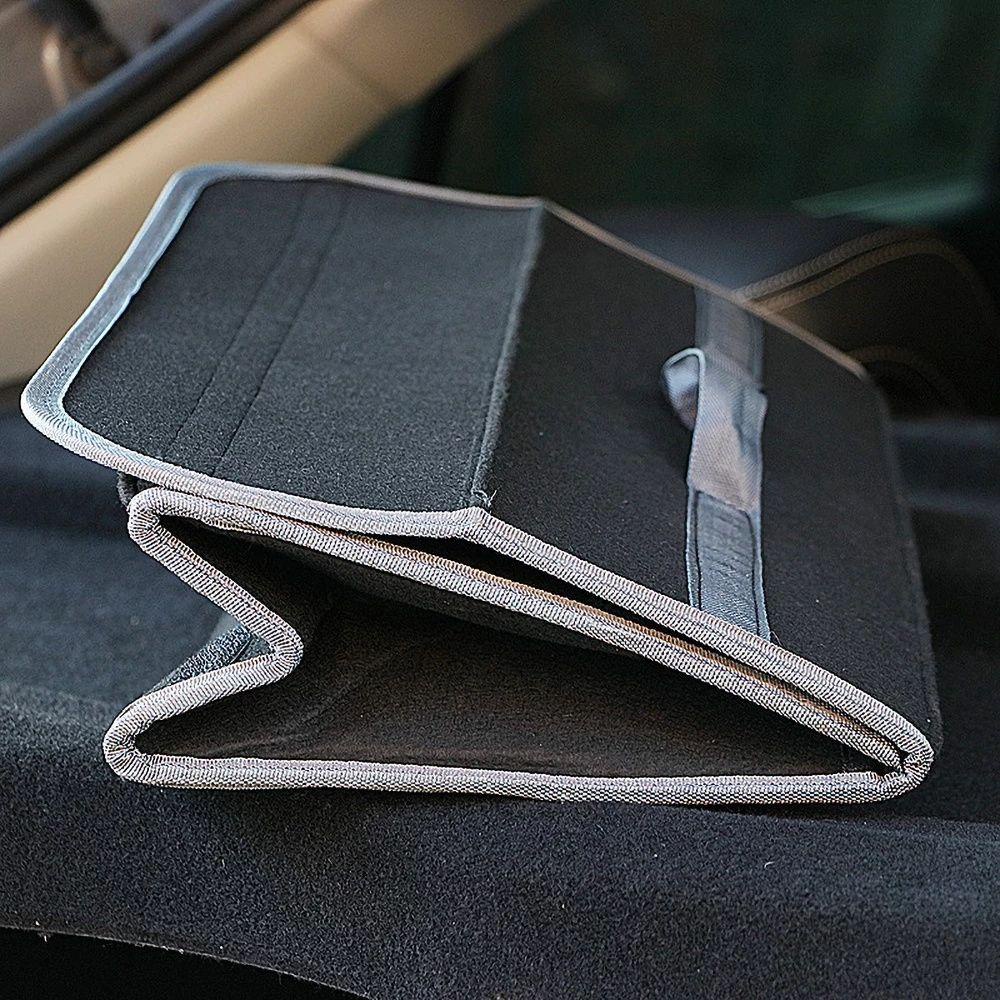 NOVAE รถ Trunk Organizer อุปกรณ์ตกแต่งภายในอัตโนมัติพับ Felt ผ้า Anti Slip กล่องเก็บของท้ายรถขนาดใหญ่ ราคา ถูกที่สุด ดีลบีเคเค แกลเลอรีภาพที่ 8