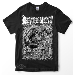 เสื้อยืด พิมพ์ลาย Devourment CRUSH WITH ITY พรีเมี่ยม สําหรับผู้ชายสามารถปรับแต่งได้