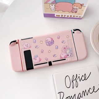 เคส nintendoswitch case นิ่ม  เคอร์บี้ Kirby สามารถเสียบลง DOCKING ได้ทันที โดยไม่ต้องแกะออก