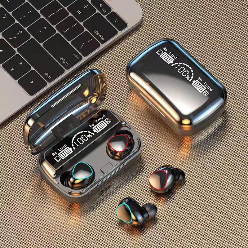 พร้อมส่ง หูฟังบลูทูธTWS-M10 BT V5.1 ระบบเสียงHiFiเบสหนัก รุ่นใหม่ล่าสุด ของแท้ 100%