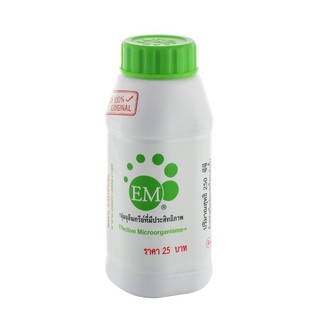 จุลินทรีย์ EM 250MILLILITR ชนิดน้ำ 250MILLILITR W/TYPE MICROORGANISM