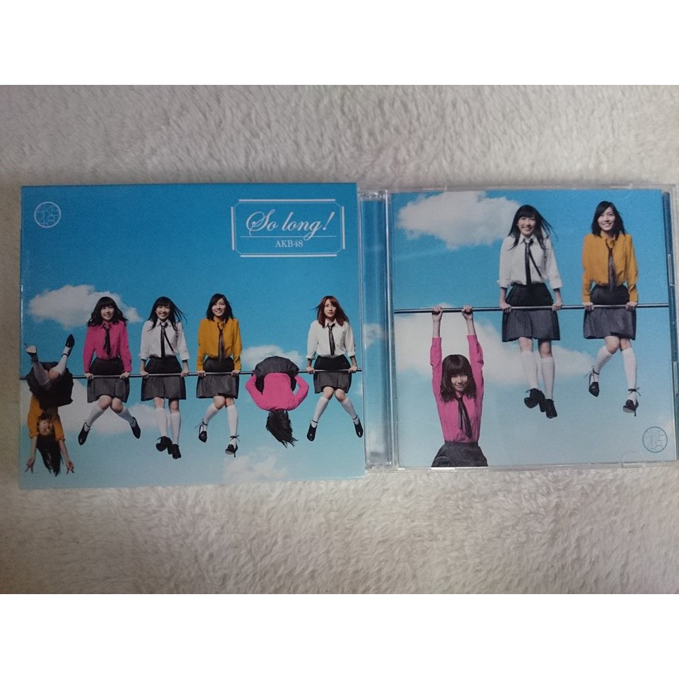 CD + DVD Single 💿AKB48 ❤ So long! (Type K B)