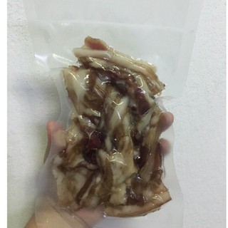 หมูสามชั้นแดดเดียว สูตรคีโต100บาท (100กรัม)