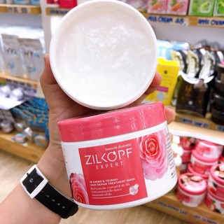 ฟื้นบำรุงผมเสียจากการทำสี ยืด ดัด เห็นผลจริง Zilkopf Expert Hair Repair Treatment Mask Amino Acid Speed Repair 300G