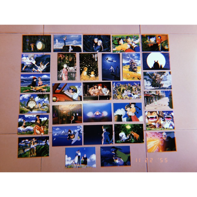 postcard studio GHIBLI 👻👧🏻