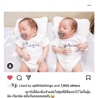 Snow owl Gentle FlowZz หมอนหลุมระบายอากาศสำหรับเด็ก พร้อมปลอกหมอนจากใยไผ่ 100% ลายสุดน่ารัก