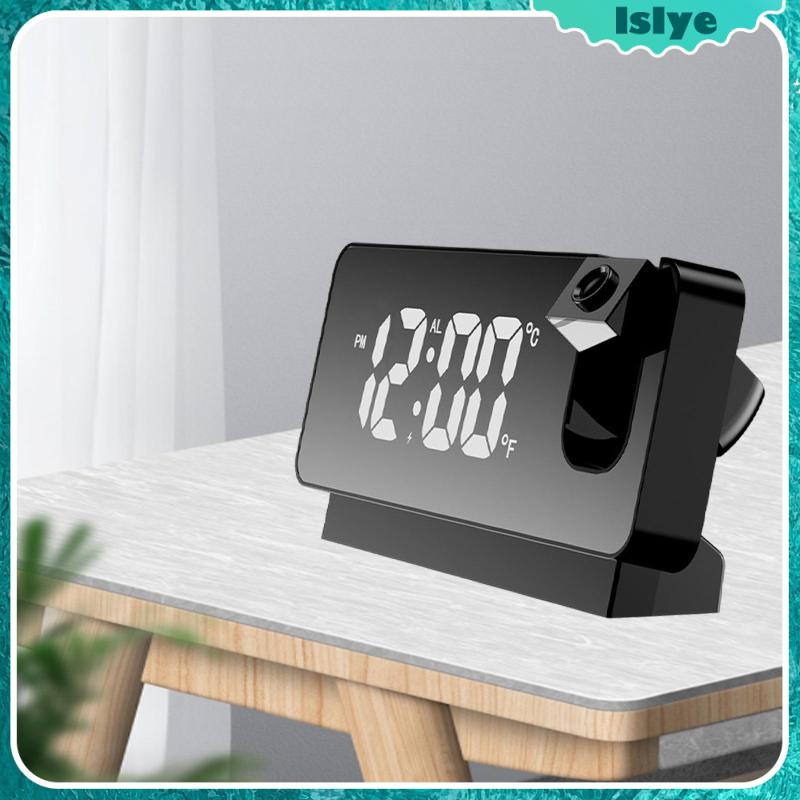 Clocks 217 บาท [lslye] นาฬิกาปลุกดิจิทัล LED โปรเจคเตอร์ นาฬิกาปลุกติดผนัง เพดาน เสียงเงียบ เชื่อมต่อ USB นาฬิกาตั้งโต๊ะ สําหรับเด็กผู้สูงอายุ เด็ก ผู้สูงอายุ นอนหลับ วัยรุ่น Home & Living