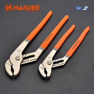 ประแจคอม้า คีมคอม้า ขนาด 10 และ 12 นิ้ว (Chrome Vanadium Professional Groove Joint Plier) HARDEN - 560411 | 560412