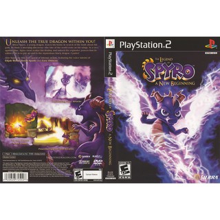 THE LEGEND OF SPYRO 1 [PS2 US : DVD5 1 Disc]