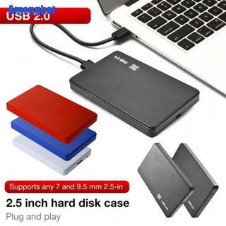 (Amonghot) กล่องฮาร์ดดิสก์มือถือ Usb 2.0 2.5 นิ้ว Sata Hdd Ssd