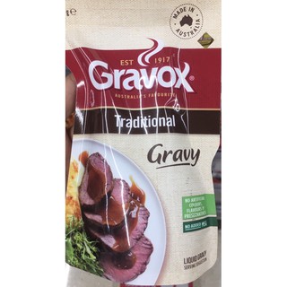 เกรวอกซ์เกรวี่ดั้งเดิม 165ก Gravox Traditional Gravy165g