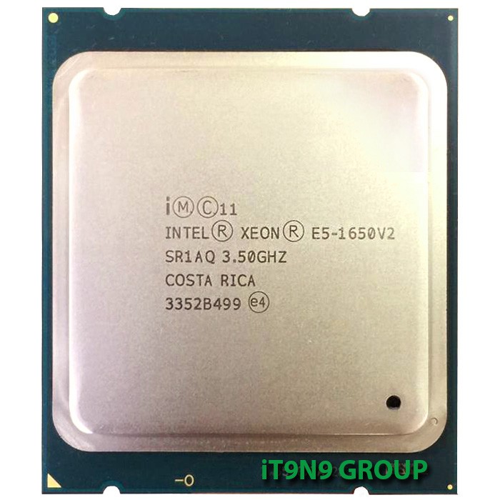 ขาย CPU XEON E5-1650 V2 3.50GHz-3.80GHz 6Core 12Thread เร็ว แรงมากๆ มือสอง