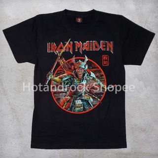 เสื้อยืดสีขาวเสื้อวง Iron Maiden TDM 1842 HotandrockS-4XL