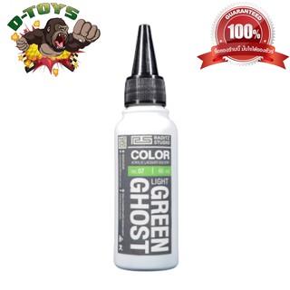 สีโมเดล กันดั้ม Light Green Ghost ขนาด 60 ml สำหรับ Airbrush