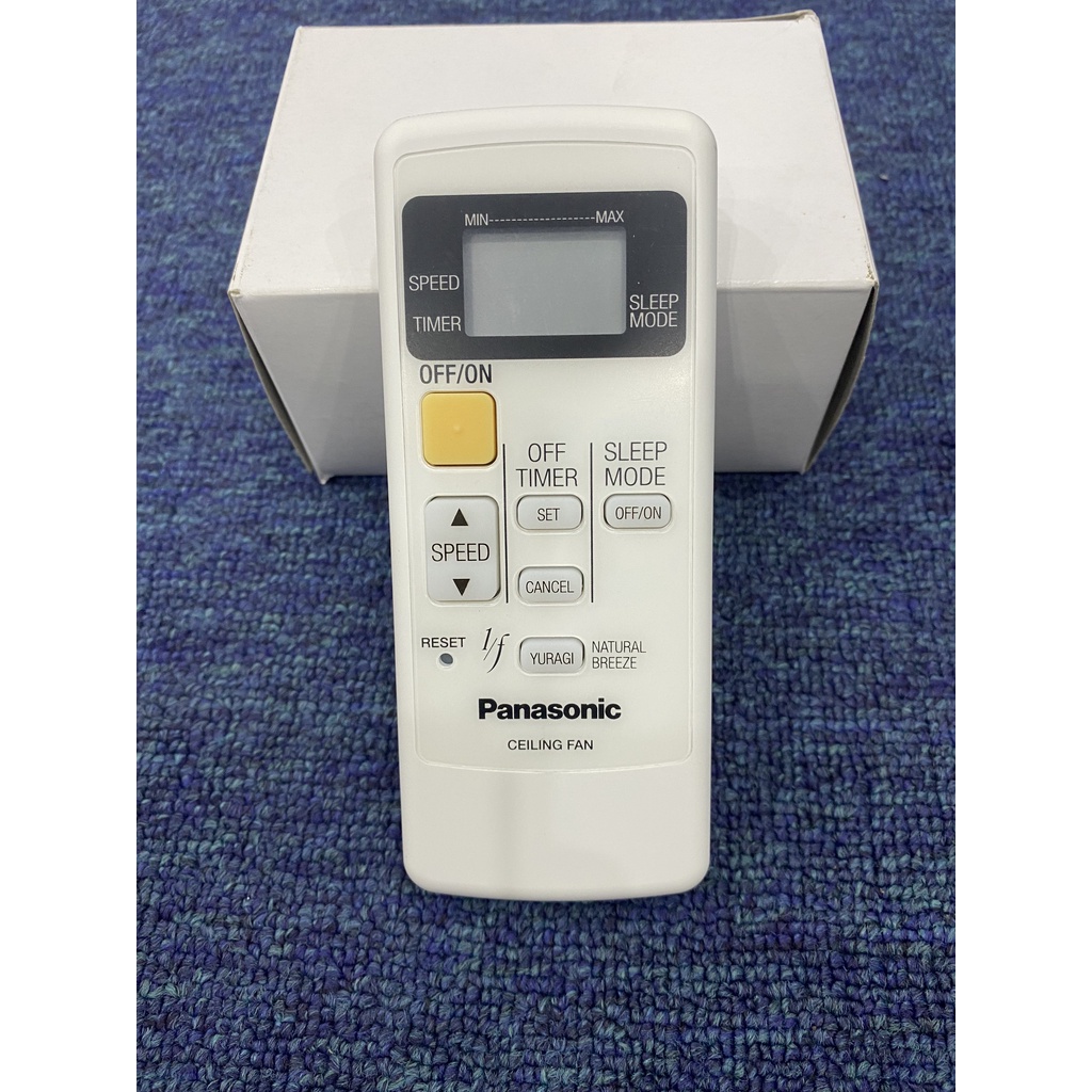 พัดลมเพดาน Panasonic F-60WWK 5 ใบพัด รีโมทคอนโทรล
