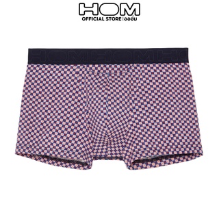 HOM (ออฮ์ม) รุ่น 405698-I0BI กางเกงในชาย Boxer ผ้า Cotton Modal นุ่มสบายเป็นธรรมชาติอ่อนโยน ไม่ระคายเคือง ปลายขาไม่ม้วน