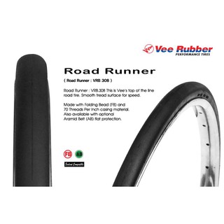 ยางนอก Vee rubber roadrunner z700x25c