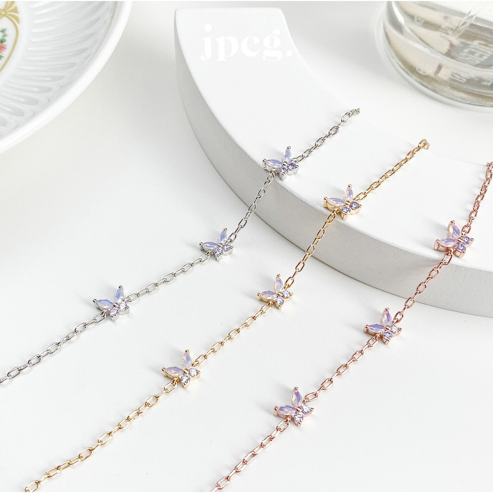JPEG Butterfly Bracelet