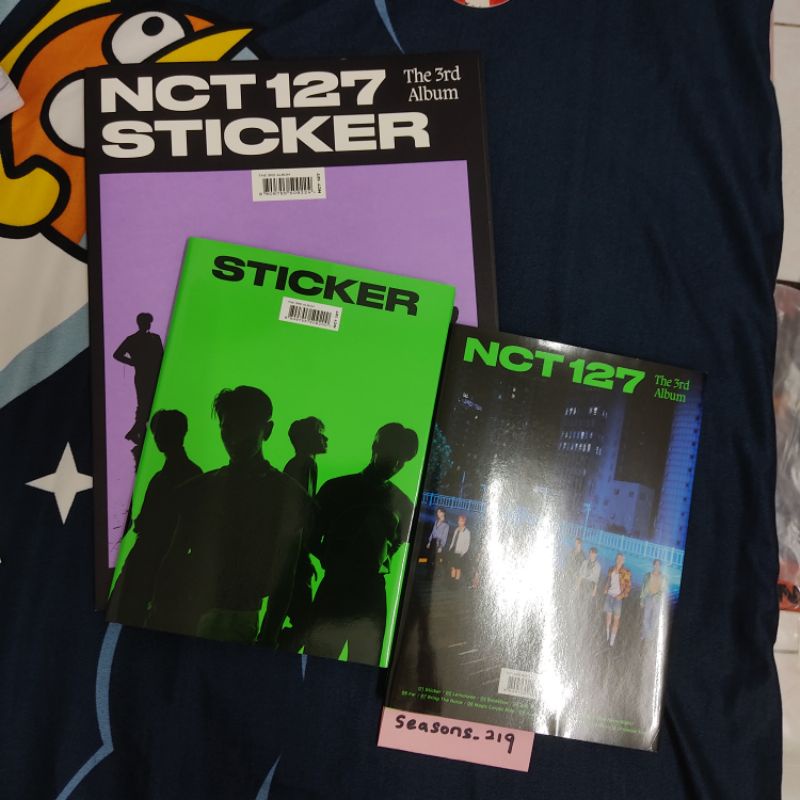 NCT 127 NCT NeoZone Sticker Universe jc Album Sticker Photobook pb Jewel Case