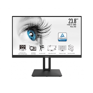 ประกัน 3 ปี - MSI PRO MP242P Monitor 23.8" (IPS, VGA, HDMI, SPK) 75Hz จอคอมพิวเตอร์ - HITECHubon