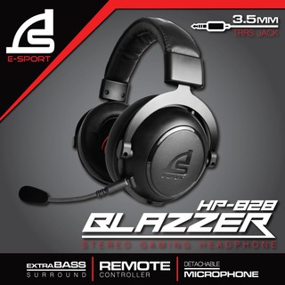 หูฟังเกมมิ่ง SIGNO E-Sport HP-828 BLAZZER Stereo Gaming Headphone (ประกัน 2 ปี)