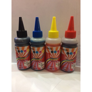 หมึกเติมCanon Inkjetรุ่น Refill Canon 100 ml BK/C/M/Y