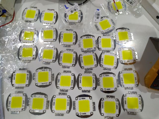 LED chip ขนาด100W, 50W, 30W (สีขาว) จัดส่งทันที