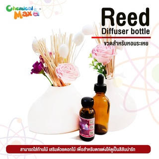 [พร้อมส่ง] ขวด เซรามิก สีขาว สำหรับ Reed Diffuser Bottle มีให้เลือก 2 แบบ แจกัน