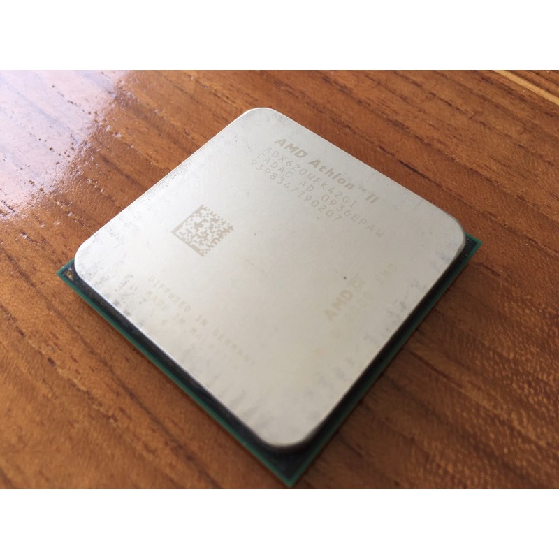 CPU AMD Athlon II X4 620 Speed 2.6 GHz Socket AM3