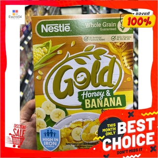 NESTLE Gold Honey &amp; BANANA flakes ฮันนี่ โกลด์ บานาน่า เฟลกส์