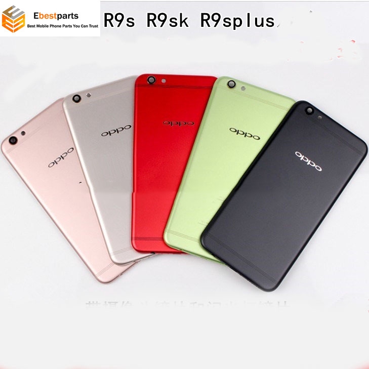 สําหรับ oppo R9S/R9SK/R9SPLUS ฝาหลังแบตเตอรี่ปุ่มด้านข้างประตูกรณีด้านหลัง apartment + เครื่องมือ