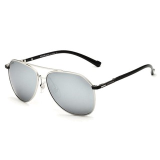 ﻿VEITHDIA แว่นกันแดด รุ่น 2366 Silver frame Gray lens