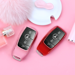 Suitable for ซองใส่กุญแจรถ E-class ใหม่ของ Benz เคส TPU แบบนุ่มสองในหนึ่งเดียวเคสใส่กุญแจแบบใหม่ทั้งหมด